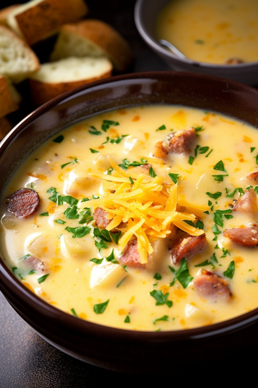 Potato Kielbasa Soup - That Oven Feelin