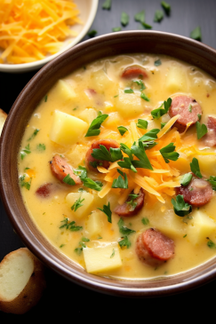 Potato Kielbasa Soup - That Oven Feelin