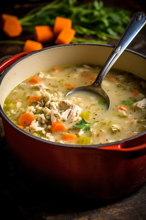 Ranch Chicken and Rice Soup That Oven Feelin
