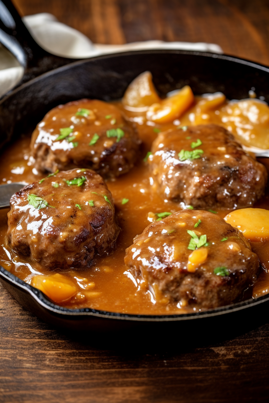 Salisbury Steak and Potato Skillet