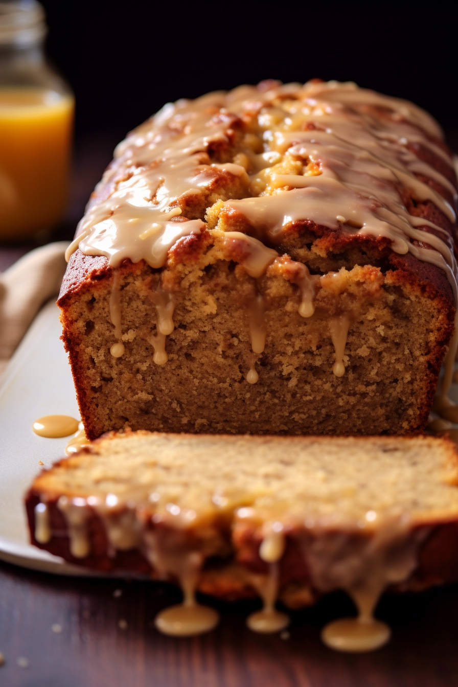 Salted Caramel Banana Bread