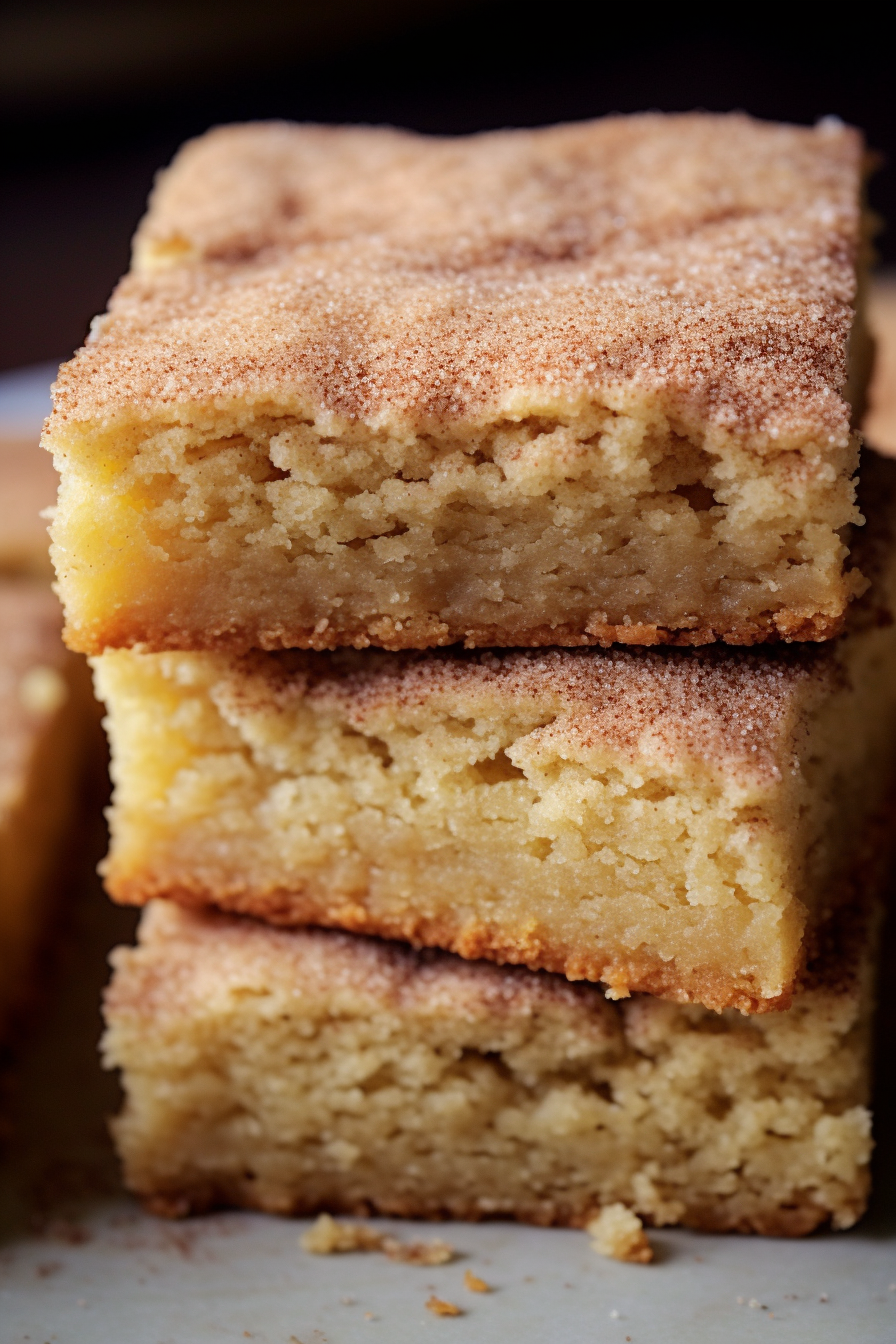 Snickerdoodle Cookie Bars