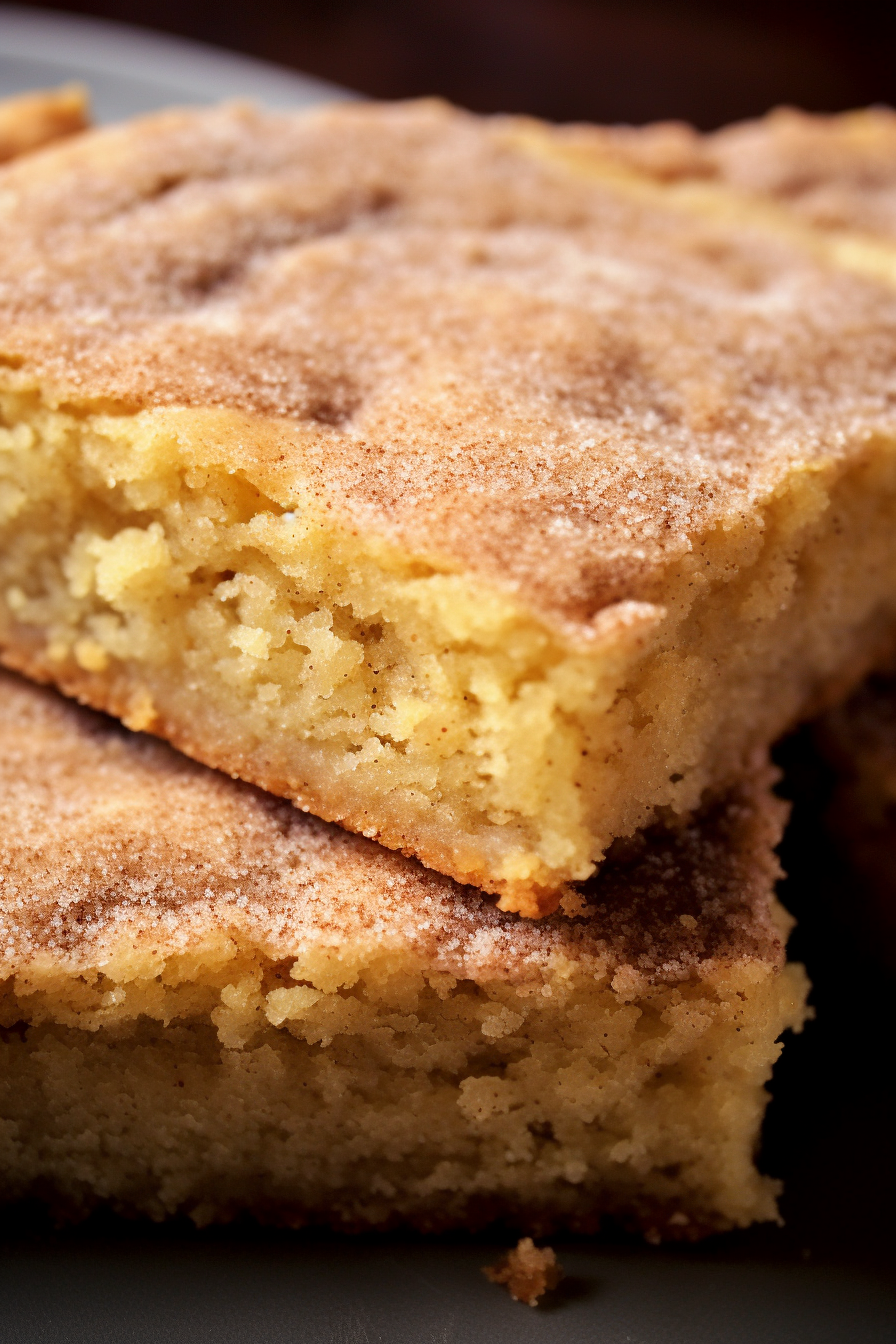 Snickerdoodle Cookie Bars