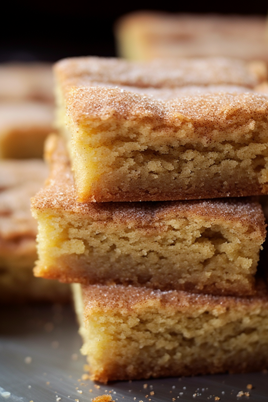 Snickerdoodle Cookie Bars