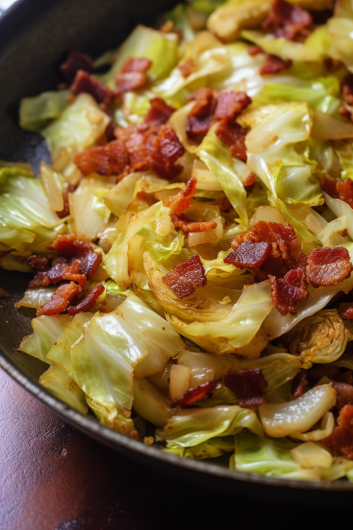 Southern Fried Cabbage - That Oven Feelin