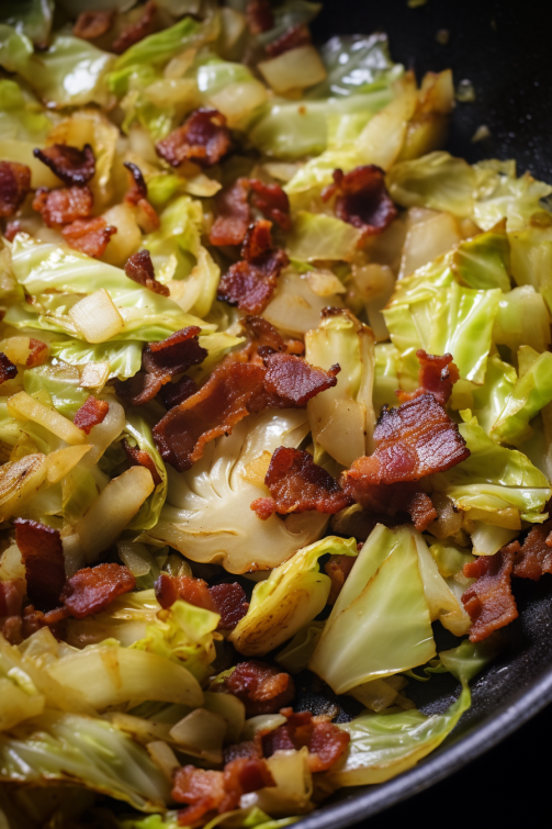 Southern Fried Cabbage - That Oven Feelin