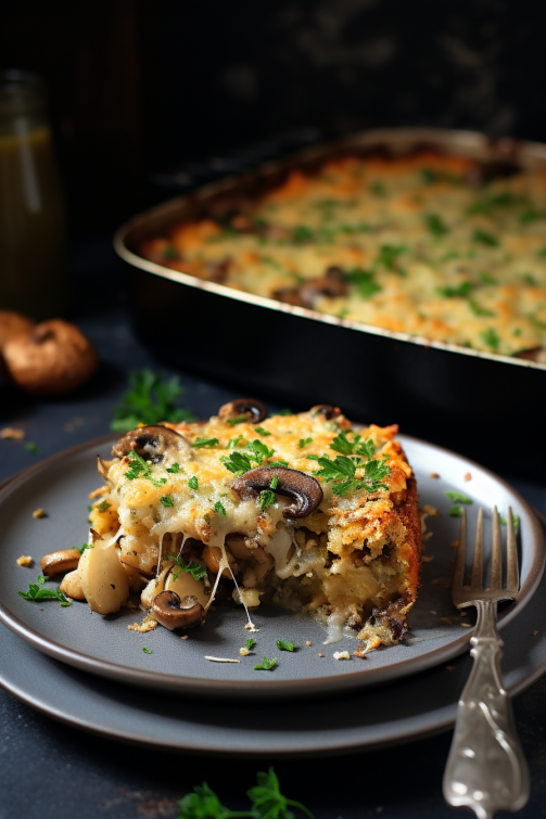 Stuffed Mushroom Casserole That Oven Feelin