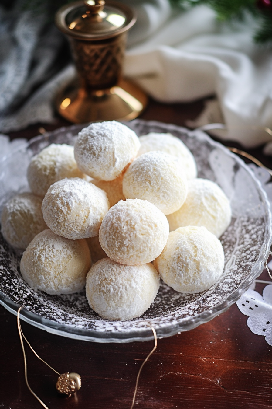 Sweetened Condensed Milk Snowballs