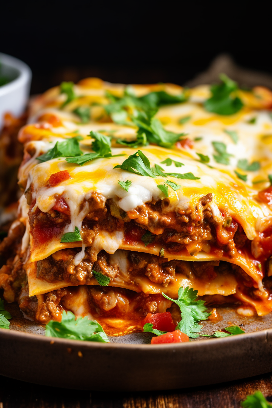 Taco Lasagna - That Oven Feelin