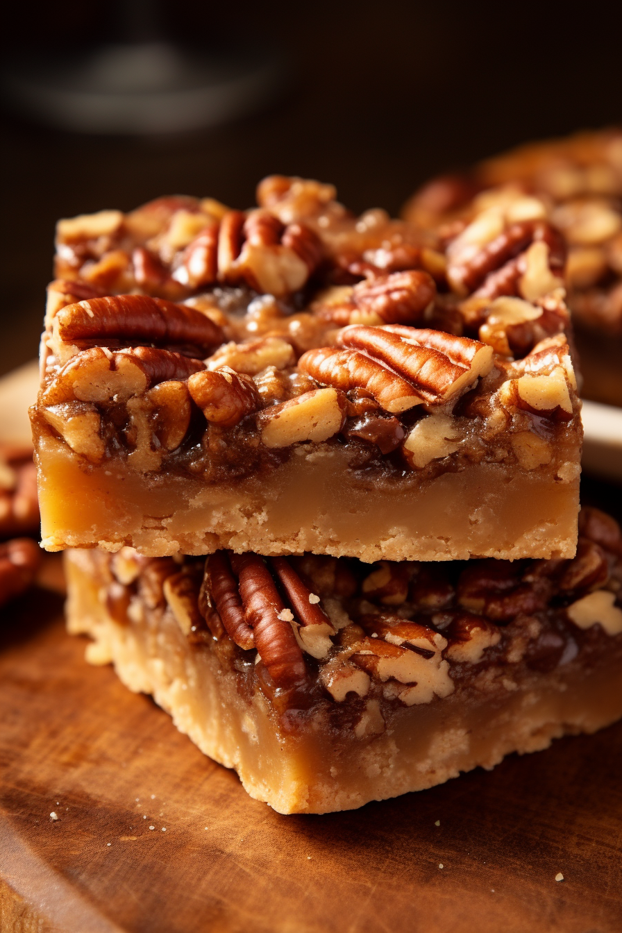 Toffee Pecan Dream Bars