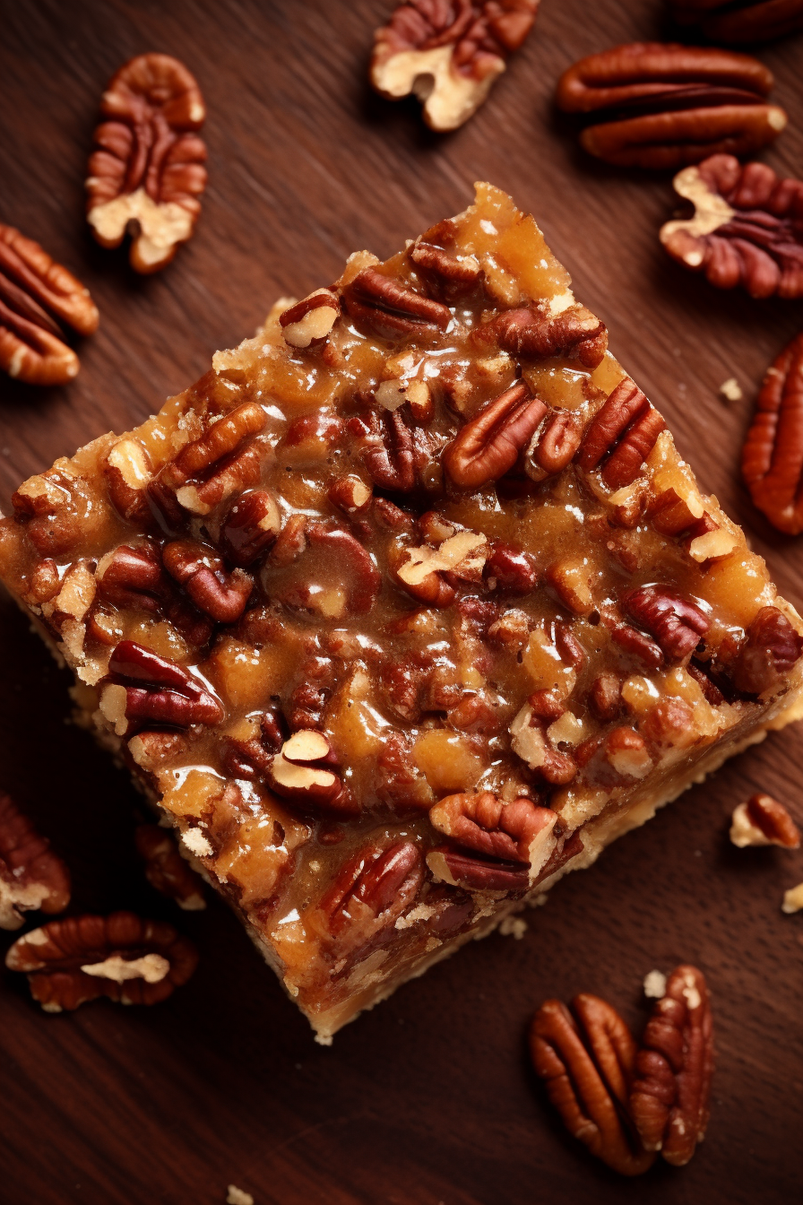 Toffee Pecan Dream Bars