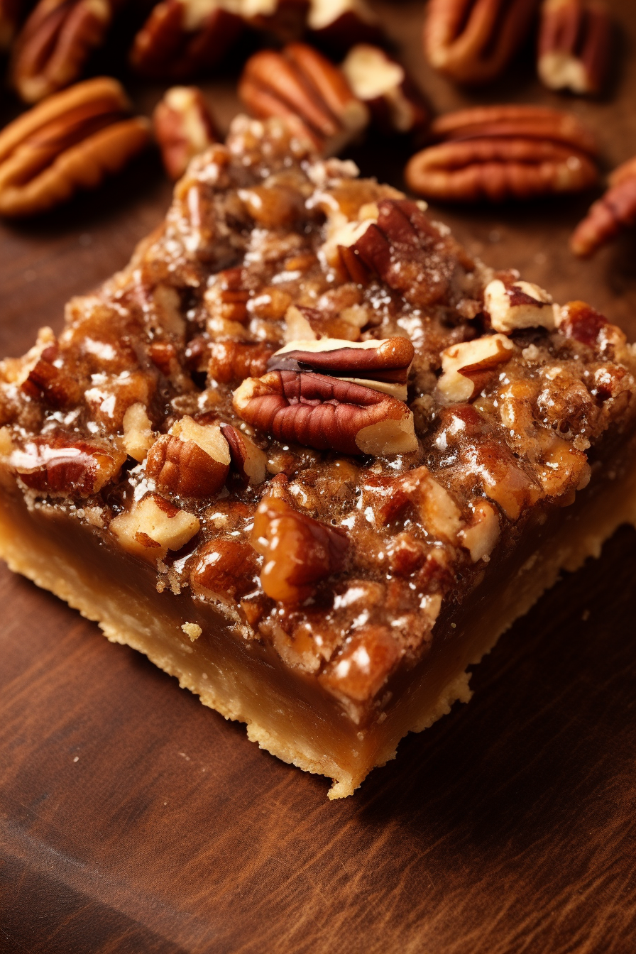 Toffee Pecan Dream Bars