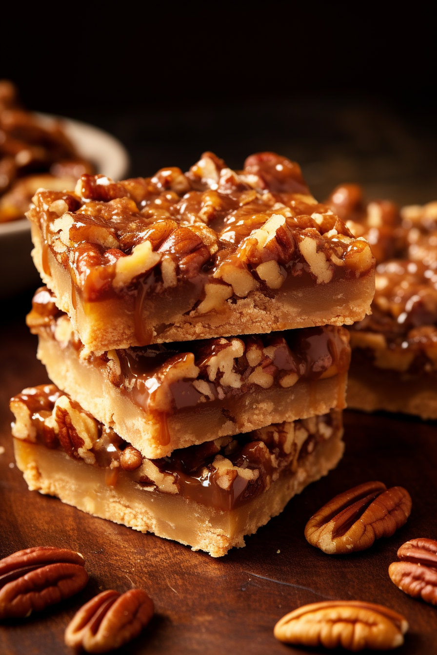 Toffee Pecan Dream Bars