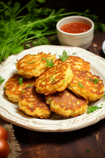 Amish Onion Fritters - That Oven Feelin