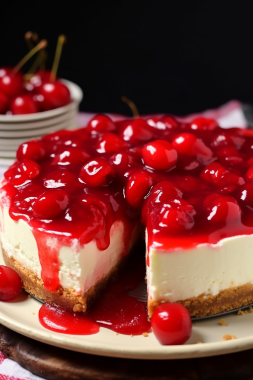 Cherry Cheesecake - That Oven Feelin