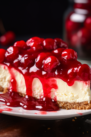 Cherry Cheesecake - That Oven Feelin