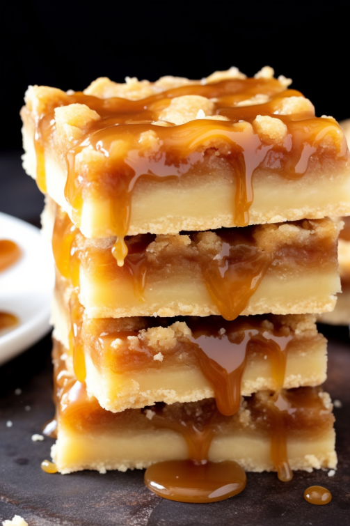 Caramel Crumb Bars - That Oven Feelin