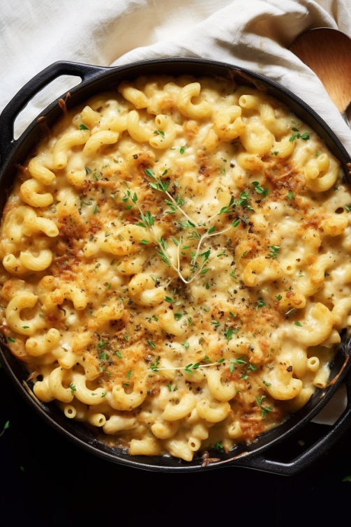 French Onion Mac & Cheese - That Oven Feelin