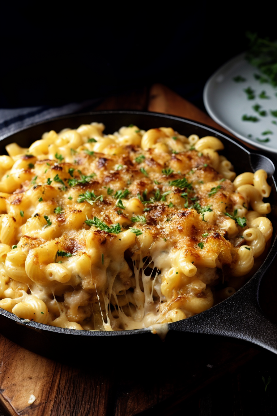 French Onion Mac & Cheese