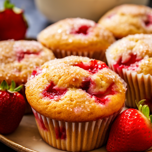 Strawberry Muffins