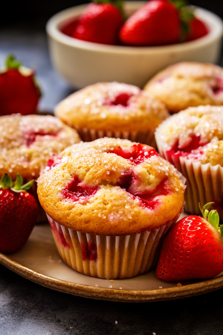 Strawberry Muffins