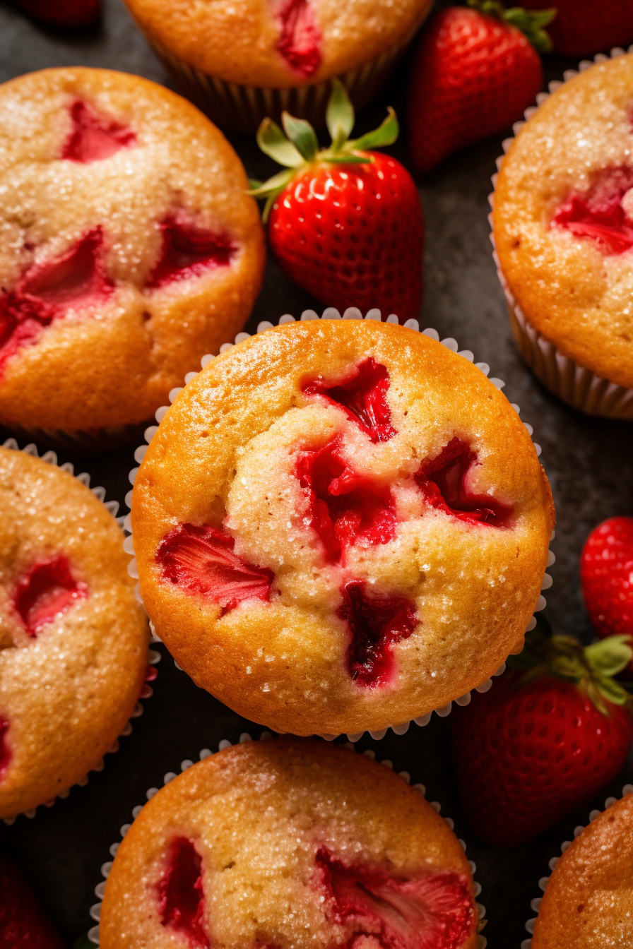 Strawberry Muffins