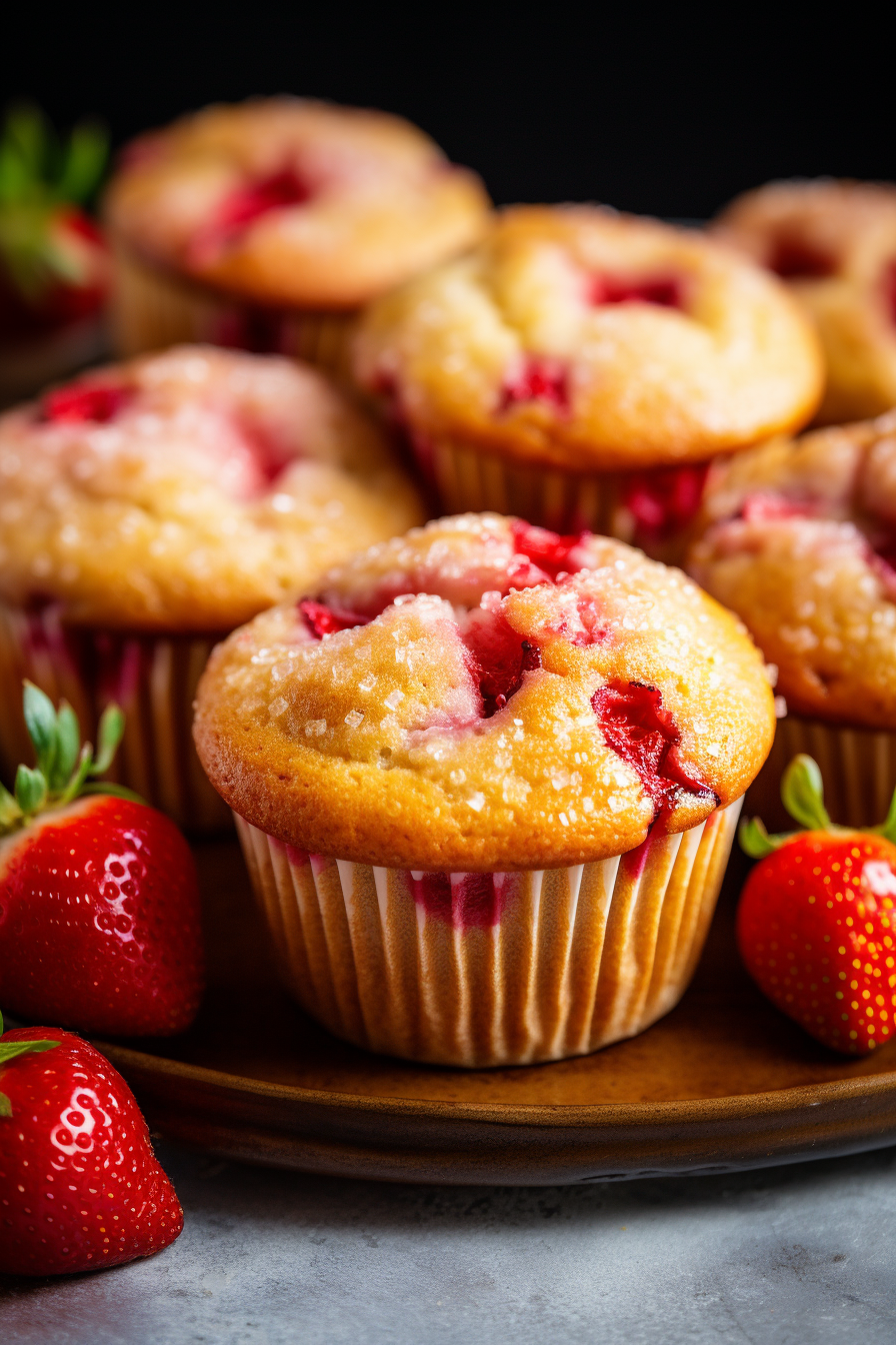 Strawberry Muffins