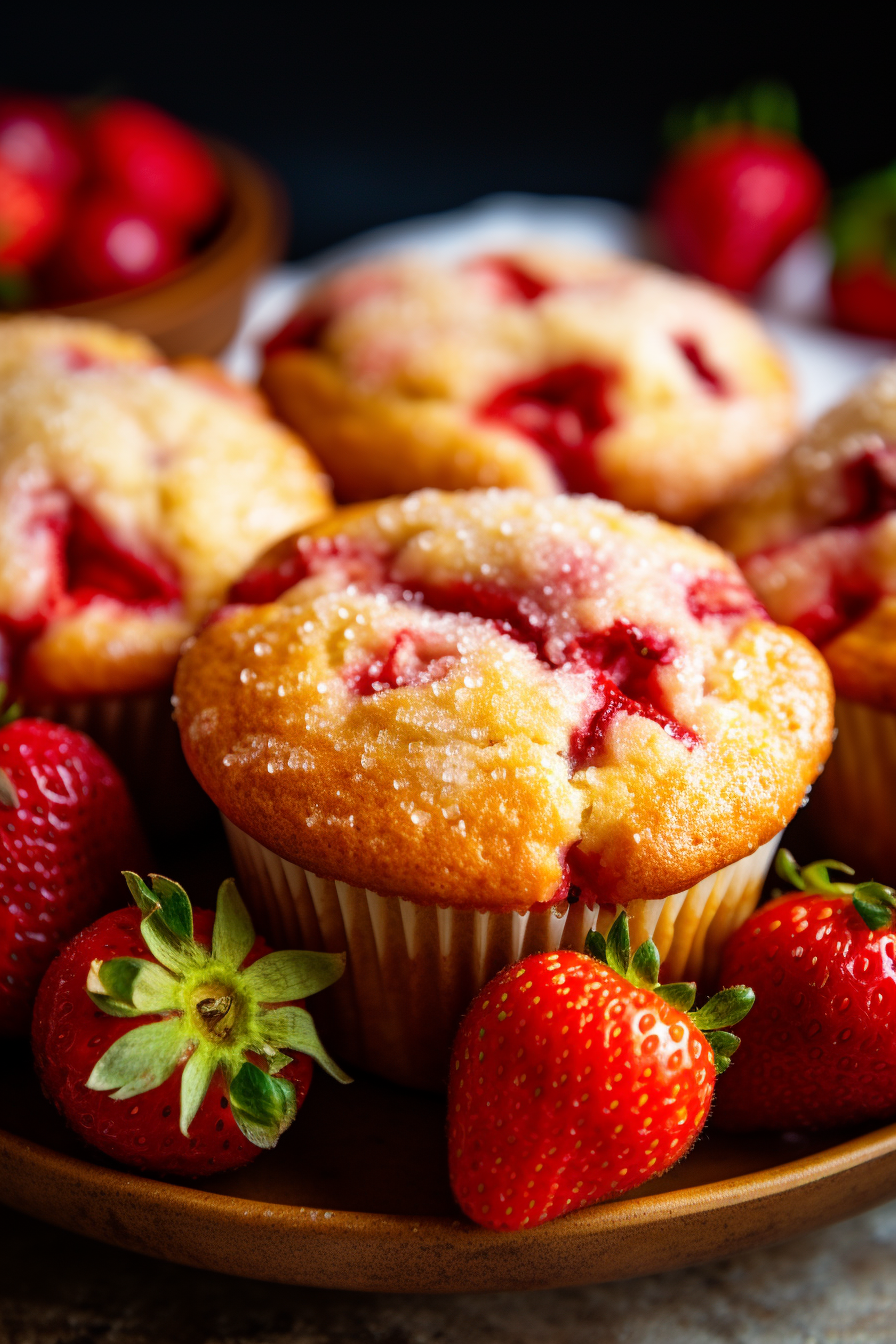 Strawberry Muffins