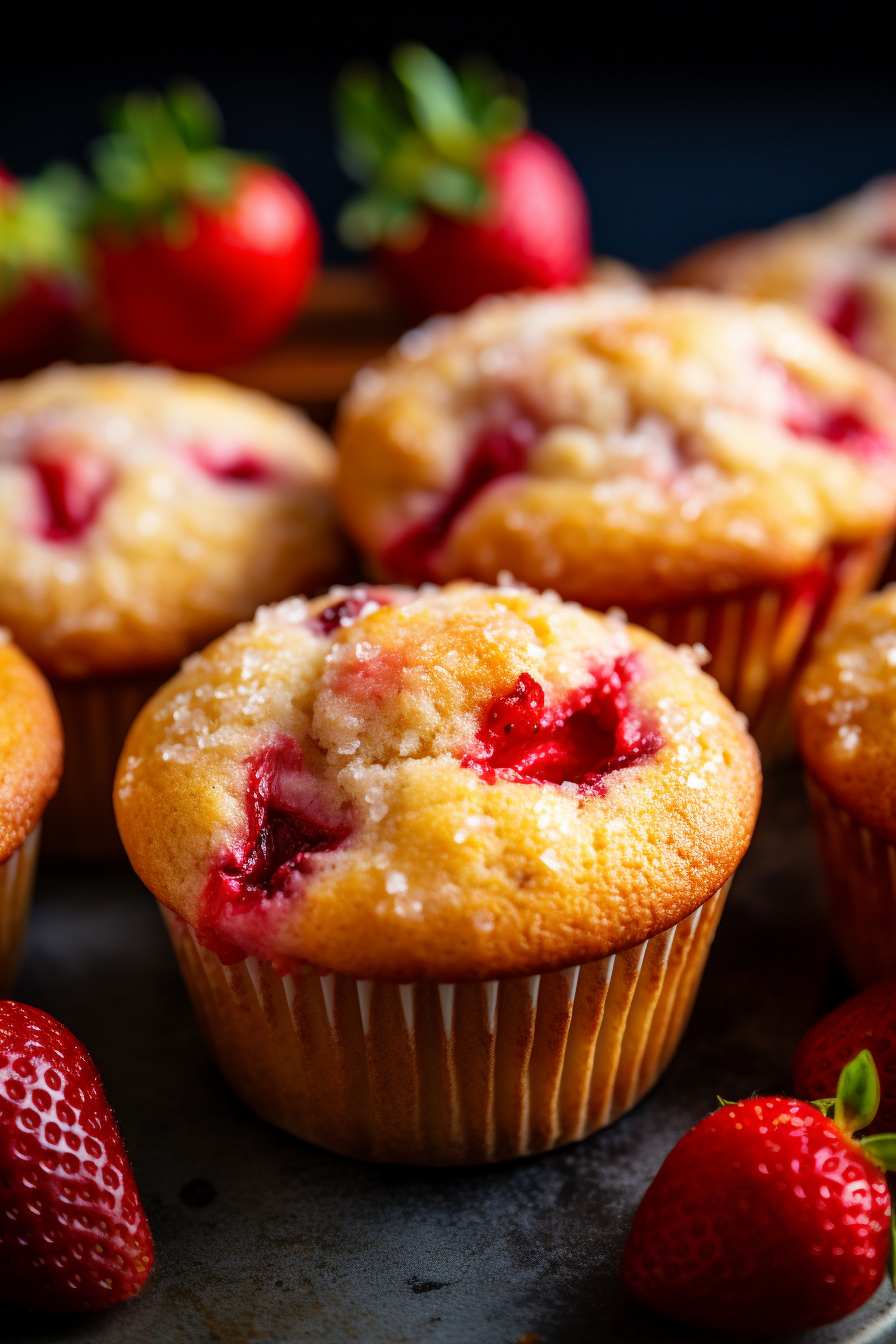 Strawberry Muffins