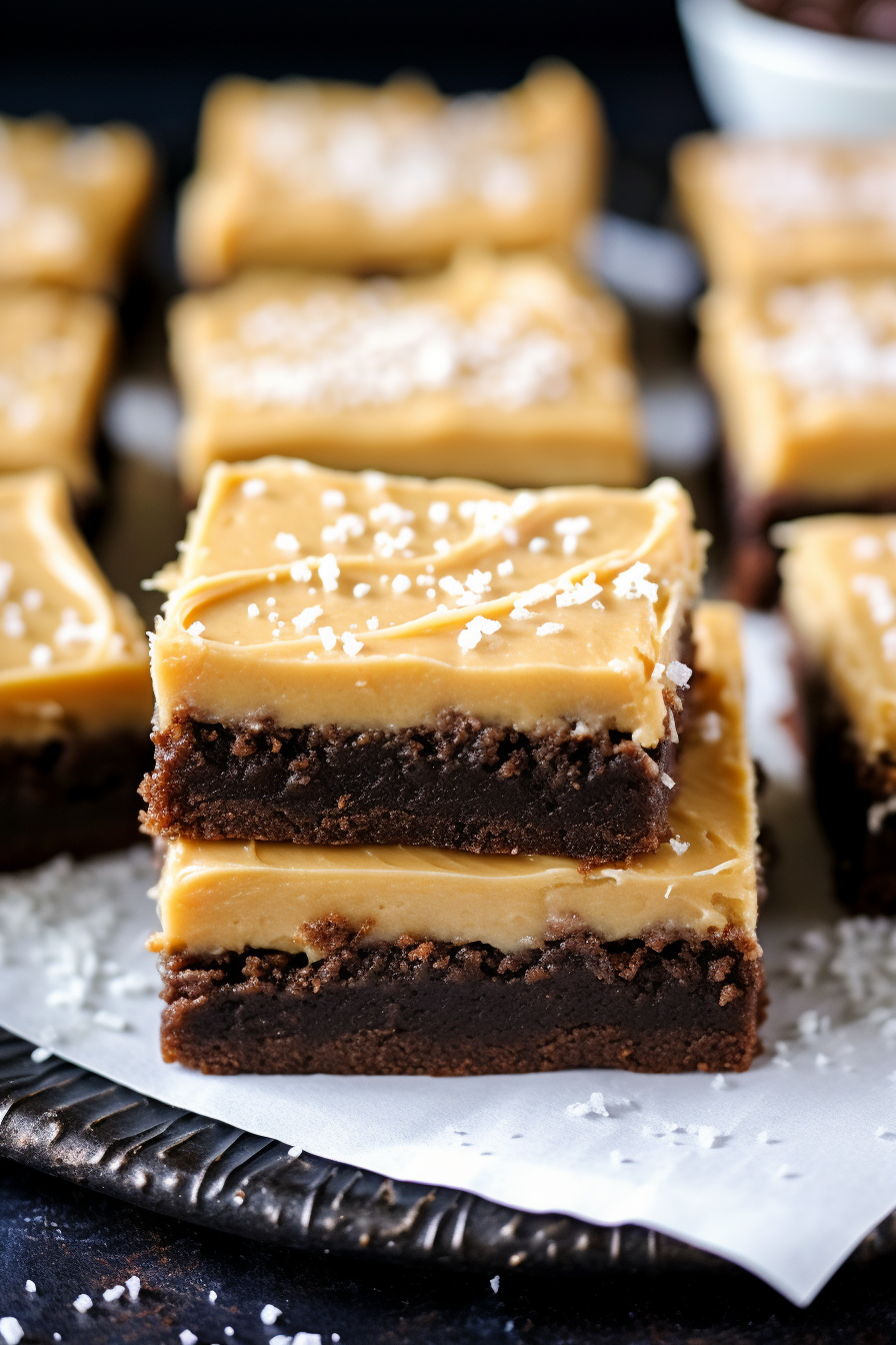 Salted Caramel Chocolate Sugar Cookie Bars