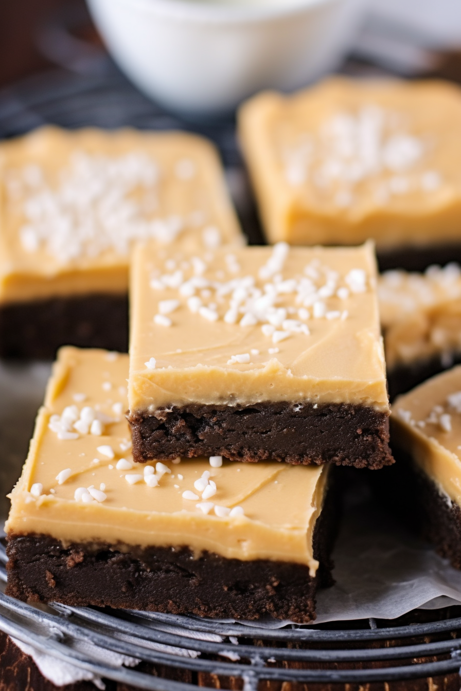 Salted Caramel Chocolate Sugar Cookie Bars