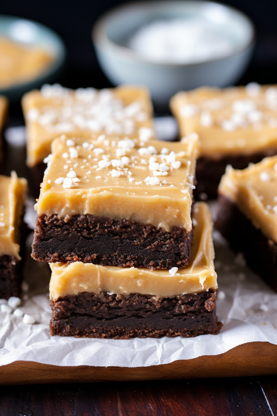 Salted Caramel Chocolate Sugar Cookie Bars