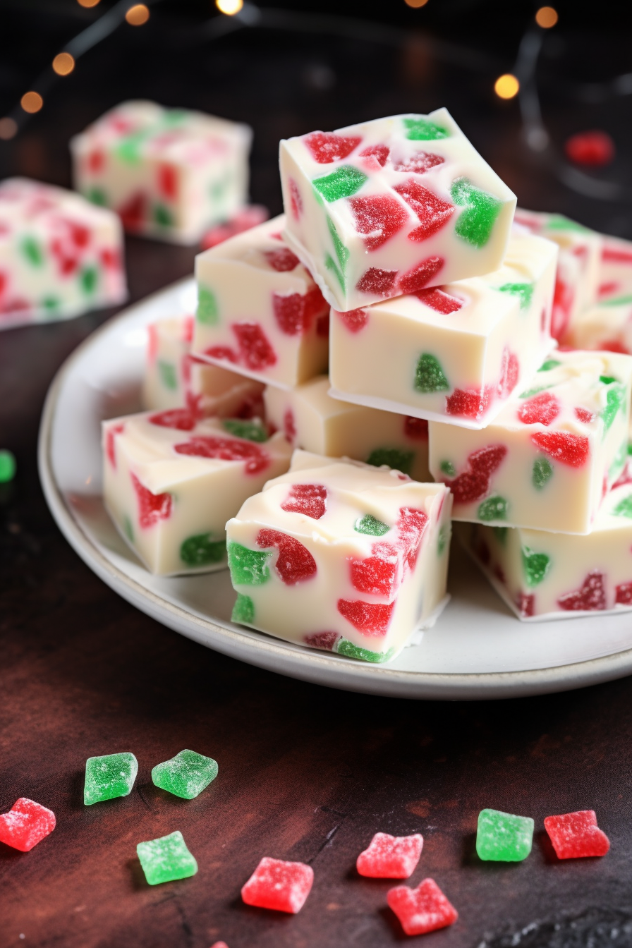 Gumdrop Nougat Candy - Kelly Lynn's Sweets and Treats