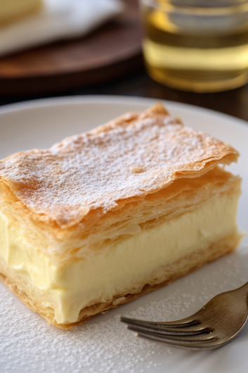 Classic Vanilla Slice - That Oven Feelin