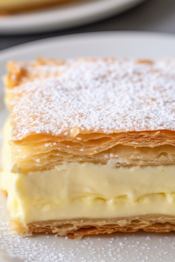 Classic Vanilla Slice - That Oven Feelin