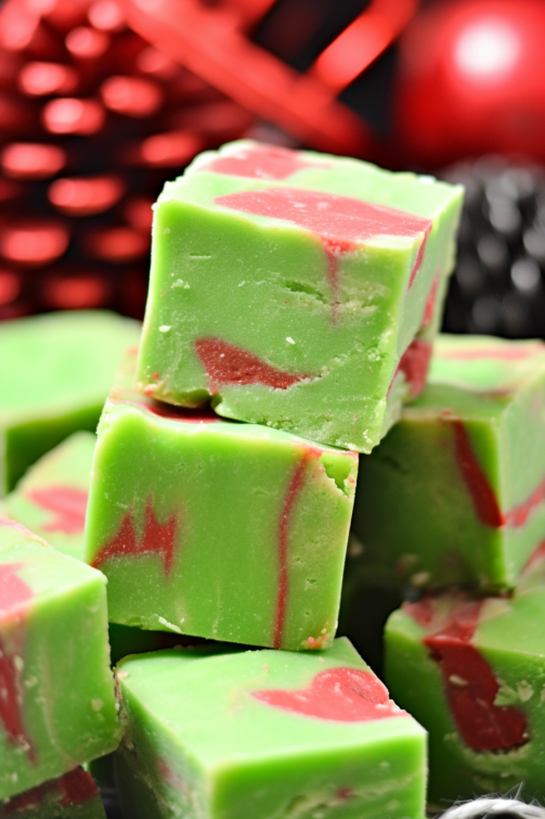 Grinch Fudge - That Oven Feelin