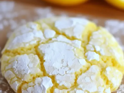 Crumbl Lemon Crinkle Cookies with Cake Mix - Lifestyle of a Foodie