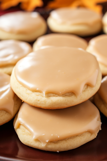 Maple Cookies With Maple Icing That Oven Feelin   Maple Cookies With Maple Icing 1 353x530 