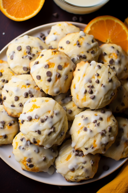 Orange Chocolate Chip Ricotta Cookies That Oven Feelin
