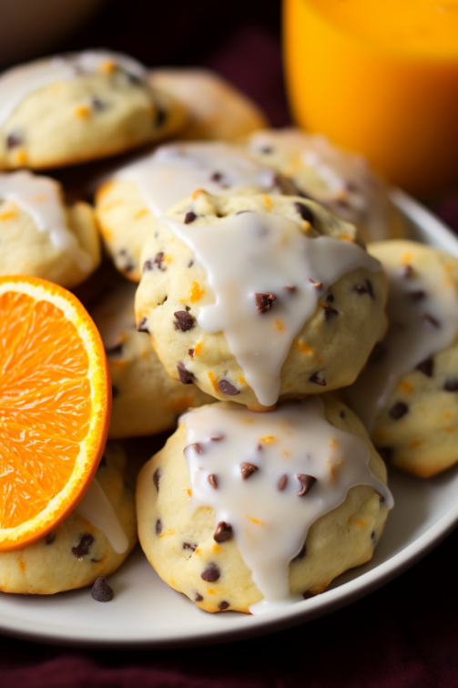 Orange Chocolate Chip Ricotta Cookies That Oven Feelin