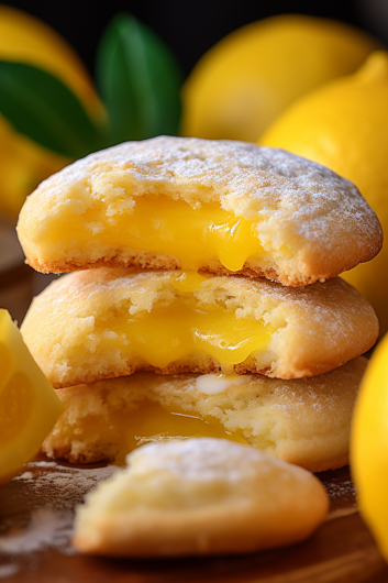 Stuffed Lemon Cookies That Oven Feelin 2979