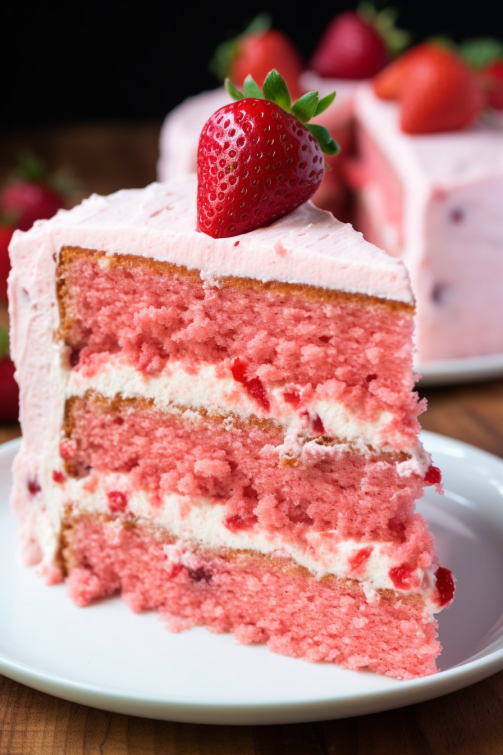 Best Strawberry Cake Ever That Oven Feelin