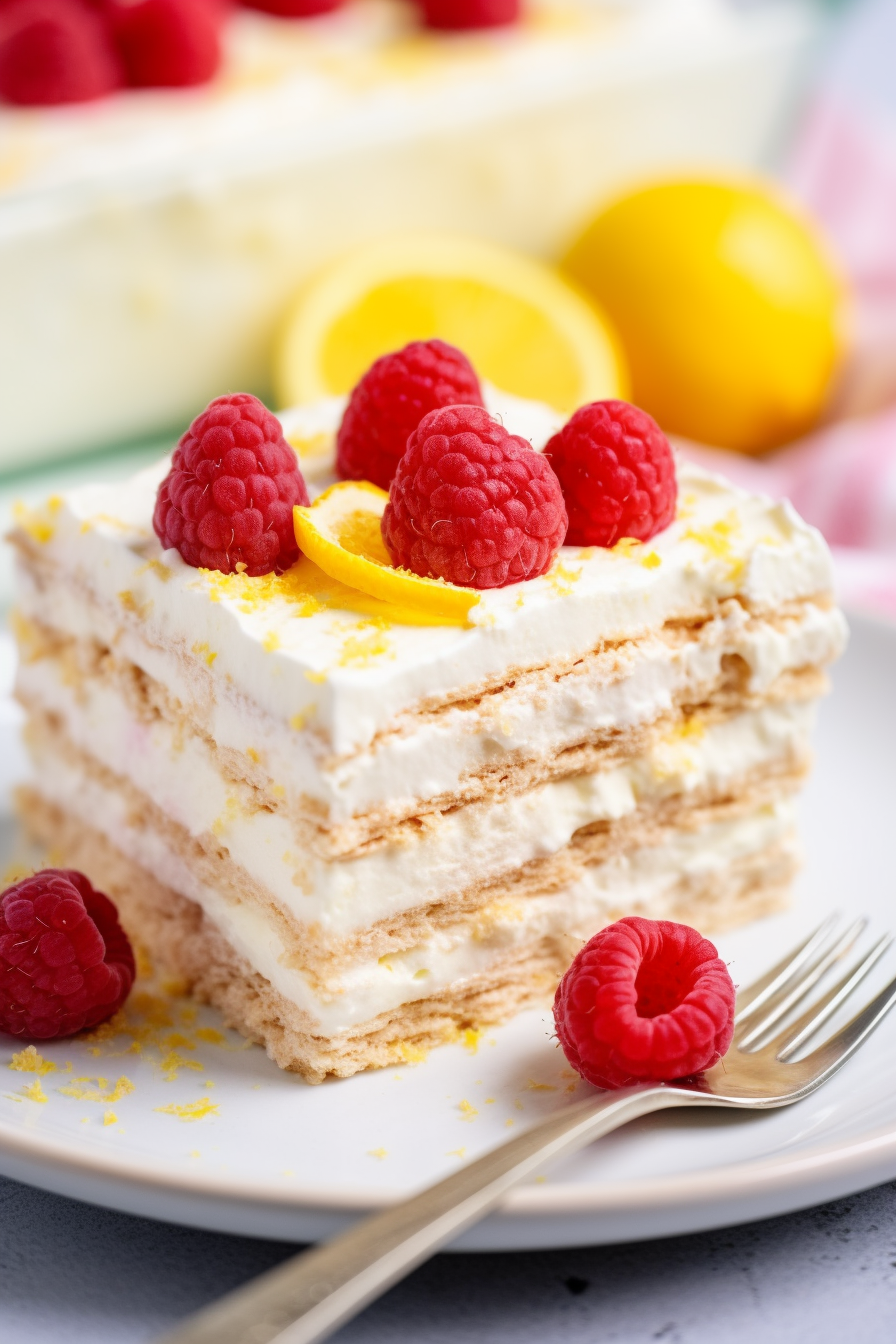 Lemon Icebox Cake That Oven Feelin