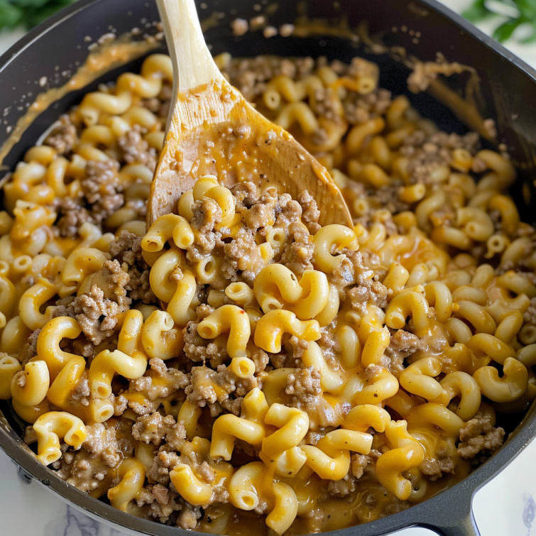 Cheesy Homemade Hamburger Helper - That Oven Feelin