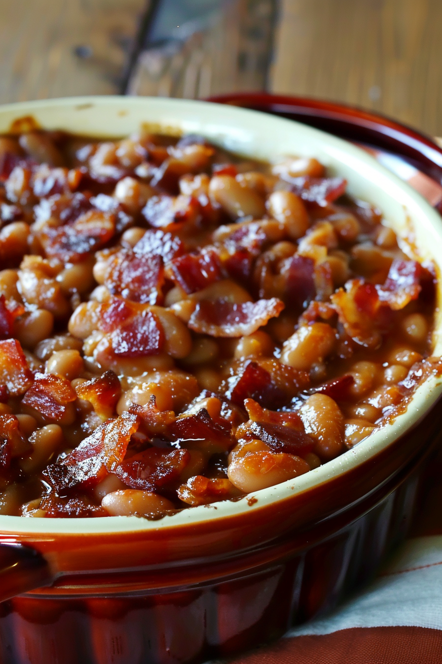 Brown Sugar and Bacon Baked Beans