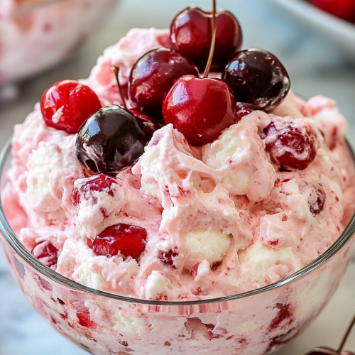 Cherry Cheesecake Fluff Recipe