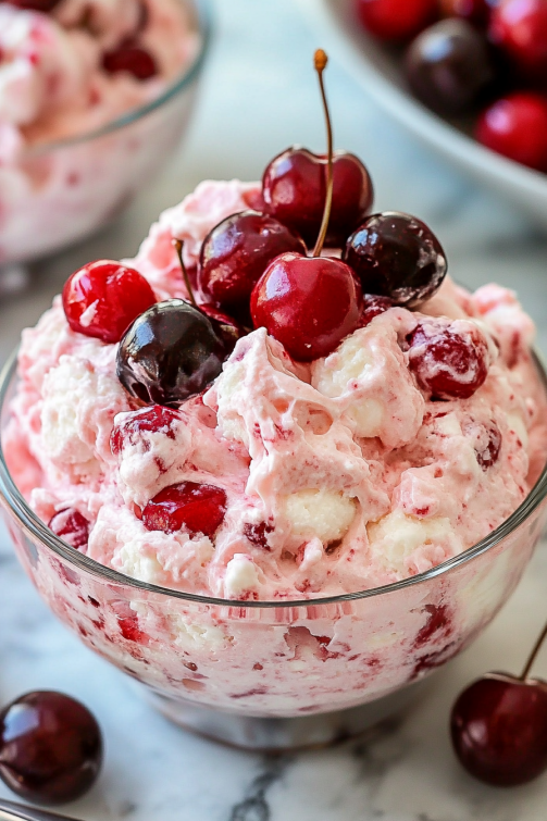 Cherry Cheesecake Fluff Recipe