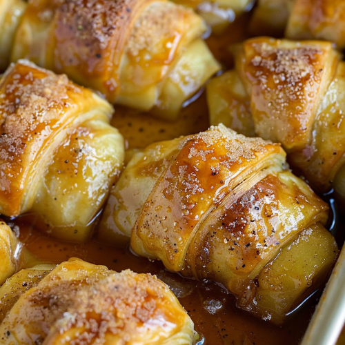 Crescent Roll Apple Dumplings