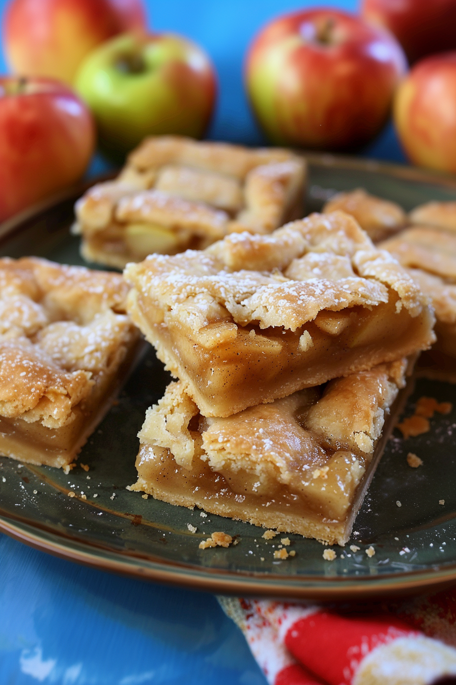 Flaky Apple Pie Bars