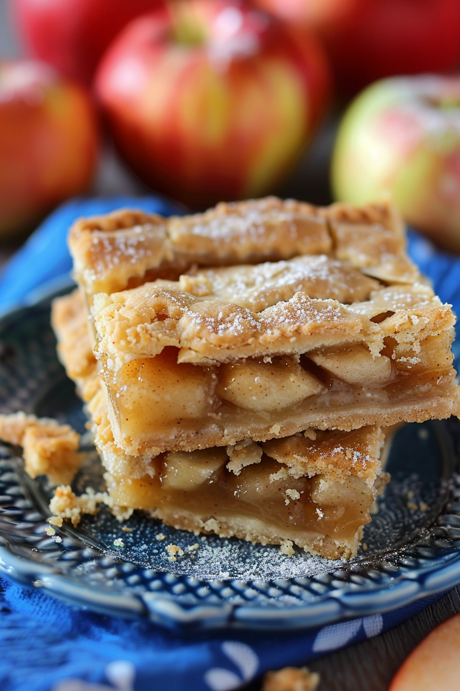 Flaky Apple Pie Bars